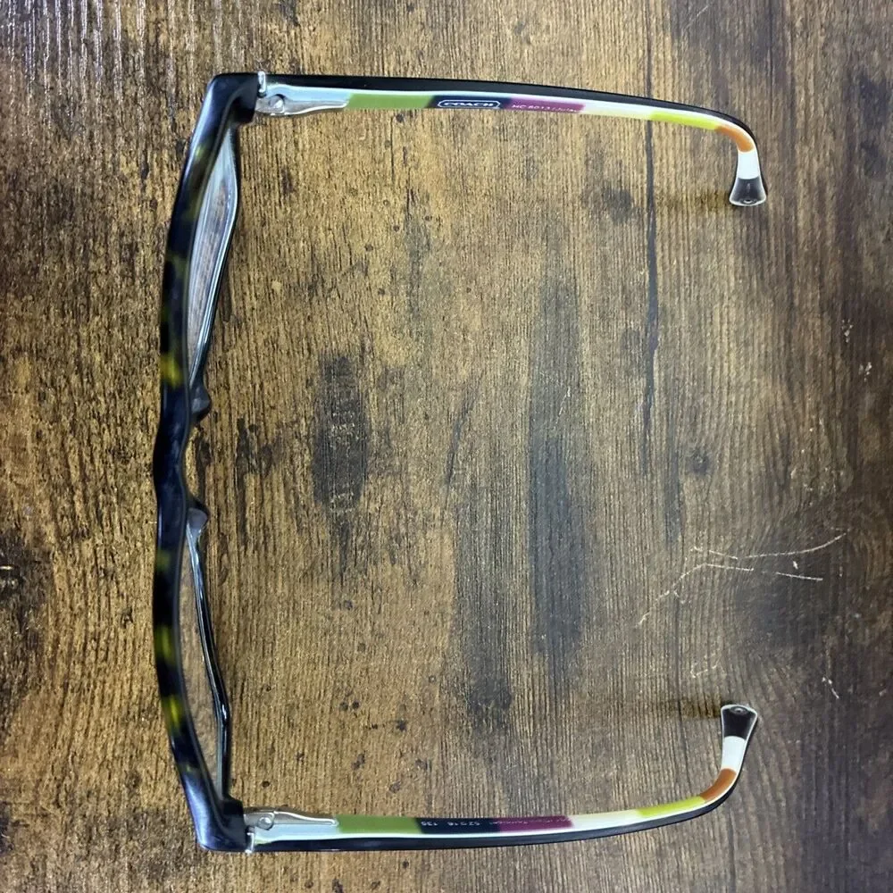 Coach HC6013 Julayne 5001 Dark Tortoise Eyeglass FRAMES ONLY 52 16 135